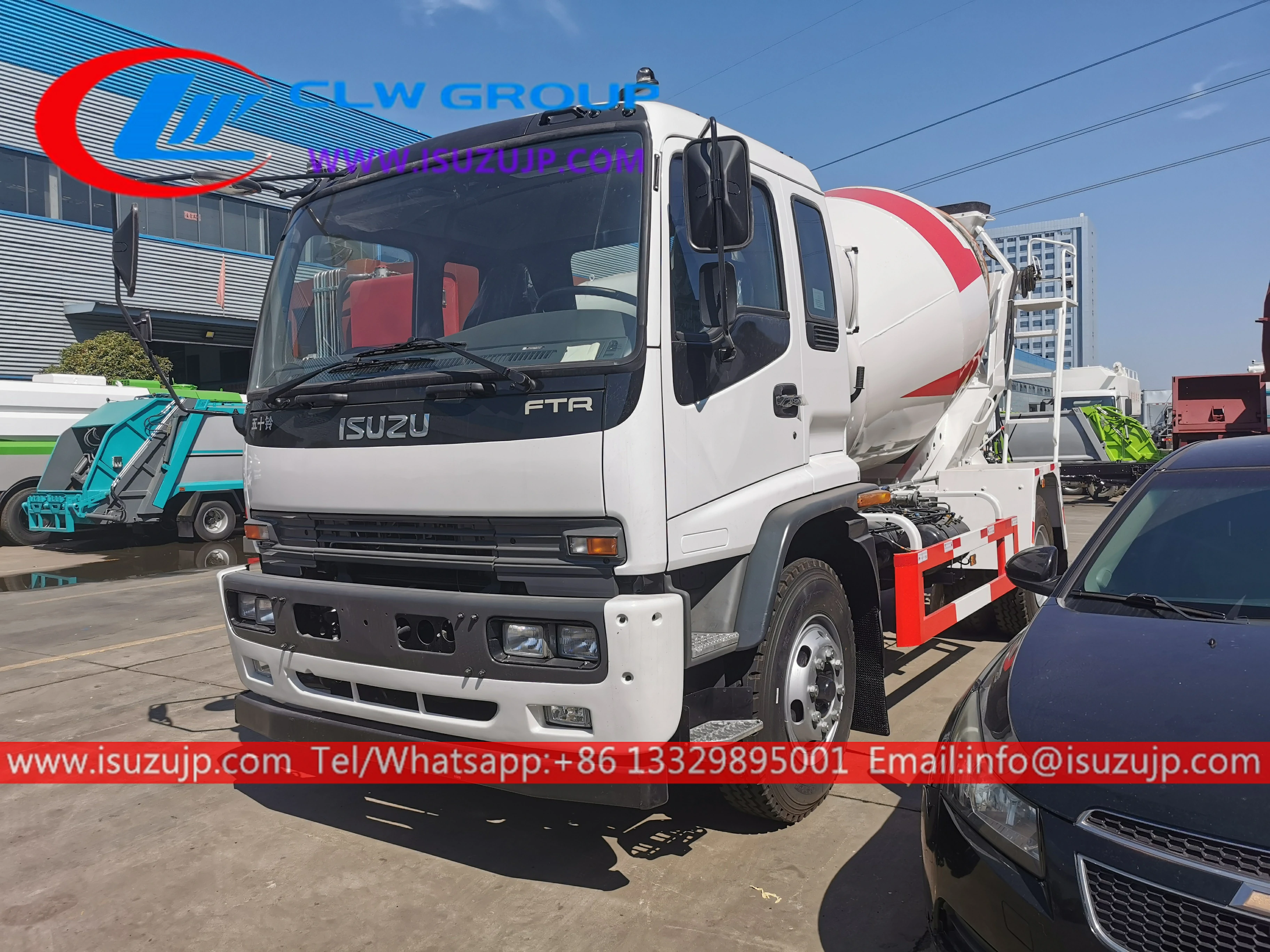 ISUZU FTR 7cbm ready mix concrete truck ISUZU FTR 7cbm ready mix concrete truck