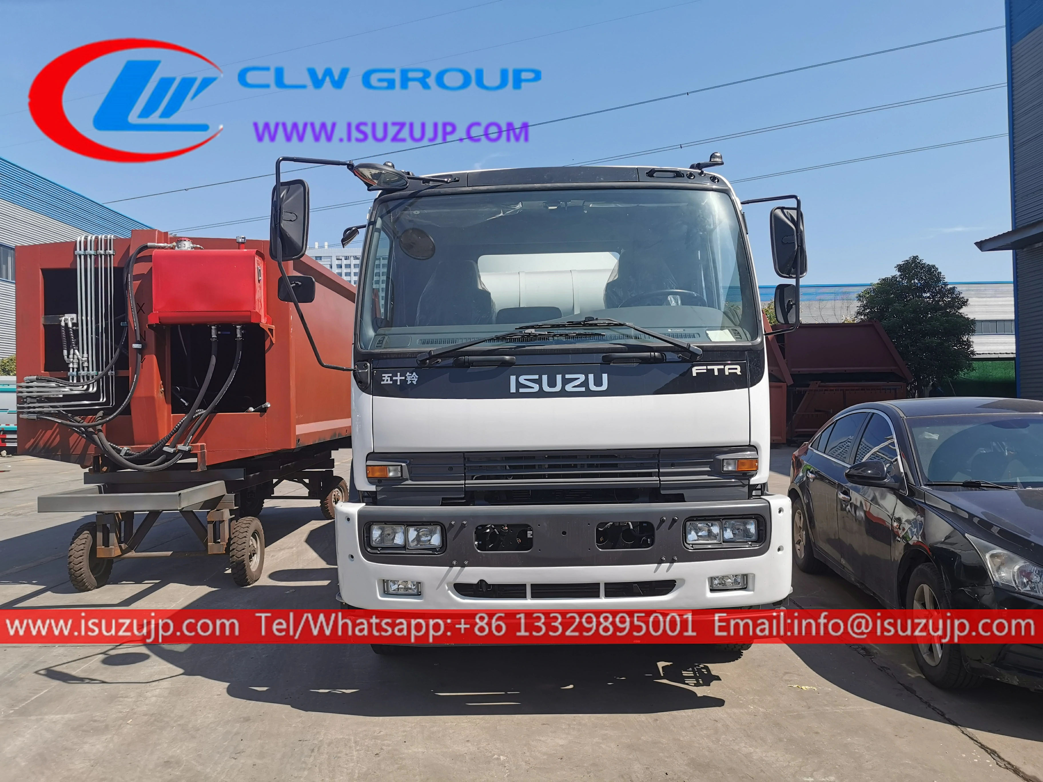ISUZU FTR 7cbm self loader concrete mixer ISUZU FTR 7cbm self loader concrete mixer