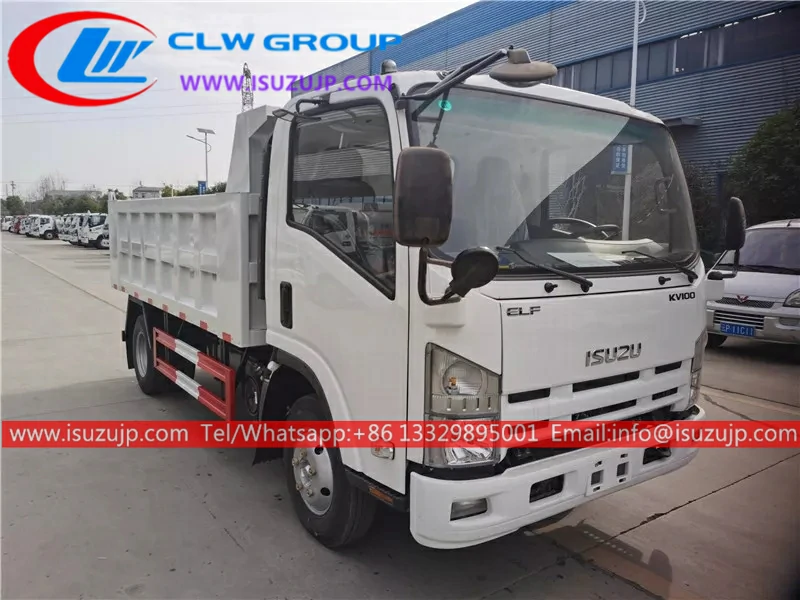 Isuzu KV100 4 ton side tipper trucks Isuzu KV100 4 ton side tipper trucks