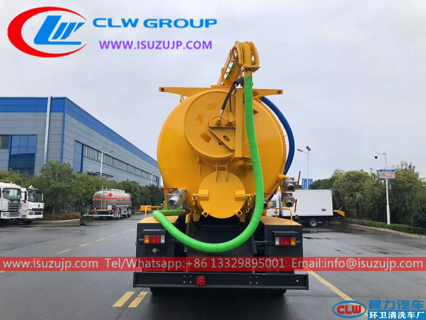 Isuzu 20m3 vacuum jetter truck Philippines Isuzu 20m3 vacuum jetter truck Philippines