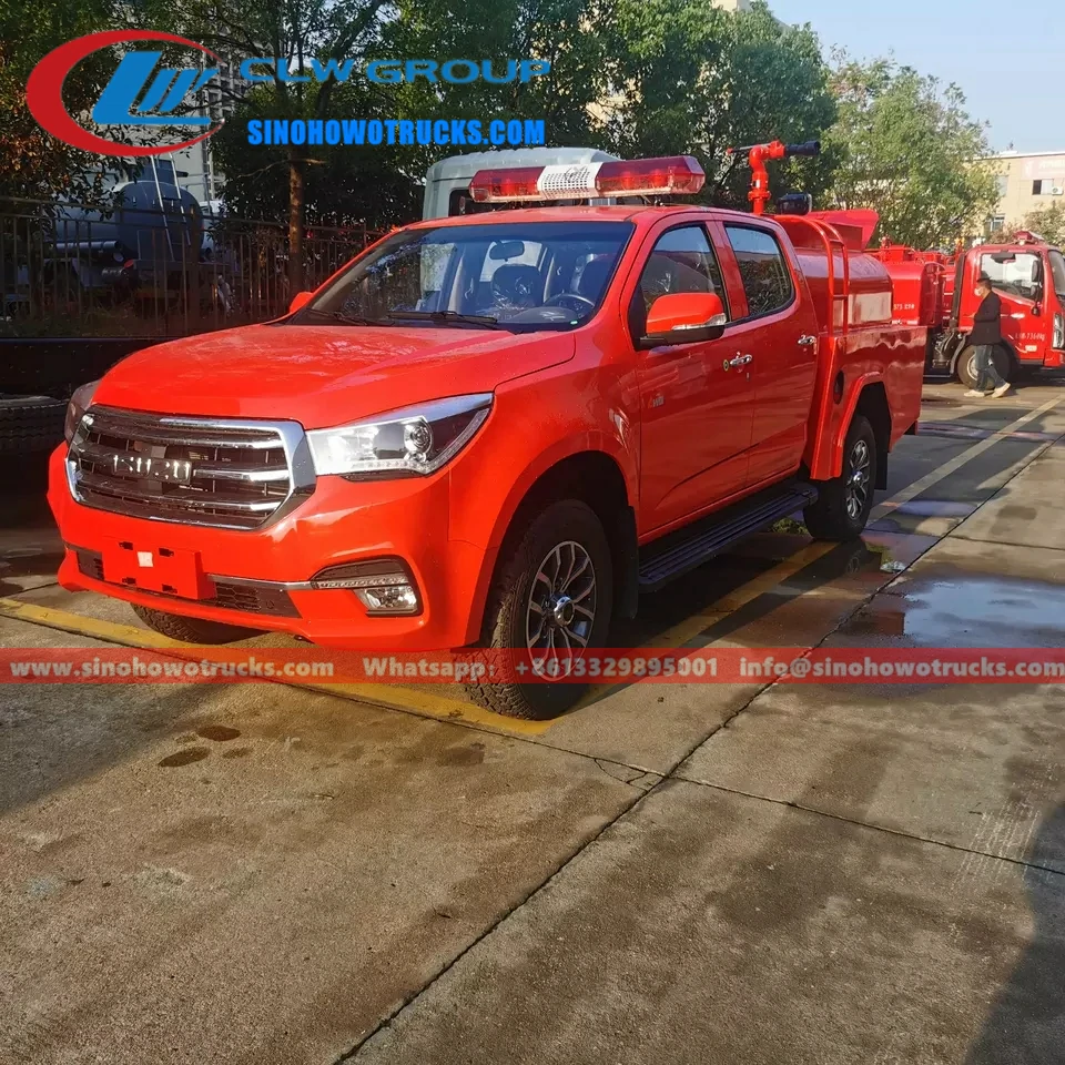4WD Isuzu pickup mini water mist fire rescue truck for sale Philippines 4WD Isuzu pickup mini water mist fire rescue truck for sale Philippines