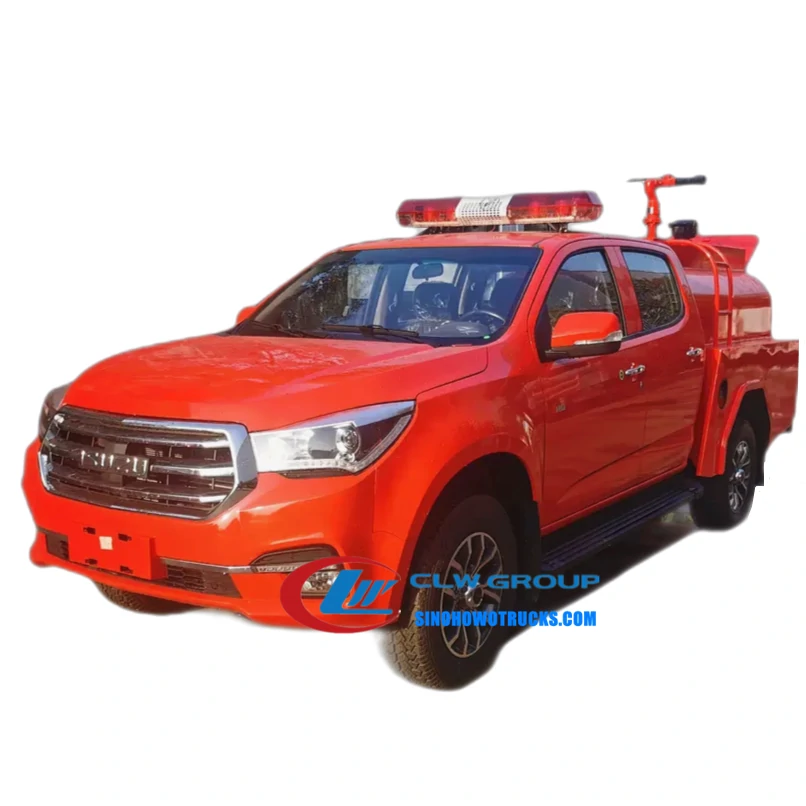 4WD Isuzu pickup mini water mist fire truck for sale Philippines 4WD Isuzu pickup mini water mist fire truck for sale Philippines