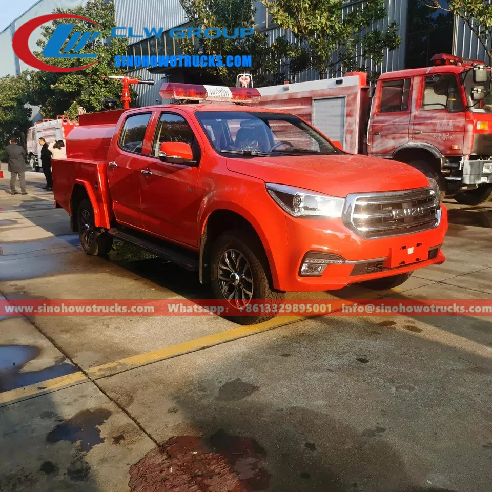 4WD Isuzu pickup mini water mist firefighter truck for sale Philippines 4WD Isuzu pickup mini water mist firefighter truck for sale Philippines