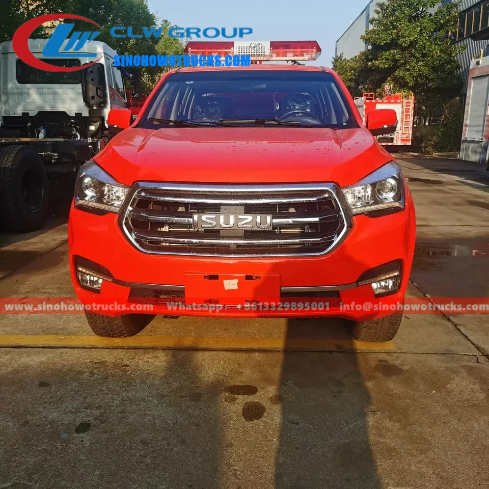 4WD Isuzu pickup mini water mist pumper fire truck for sale Philippines 4WD Isuzu pickup mini water mist pumper fire truck for sale Philippines
