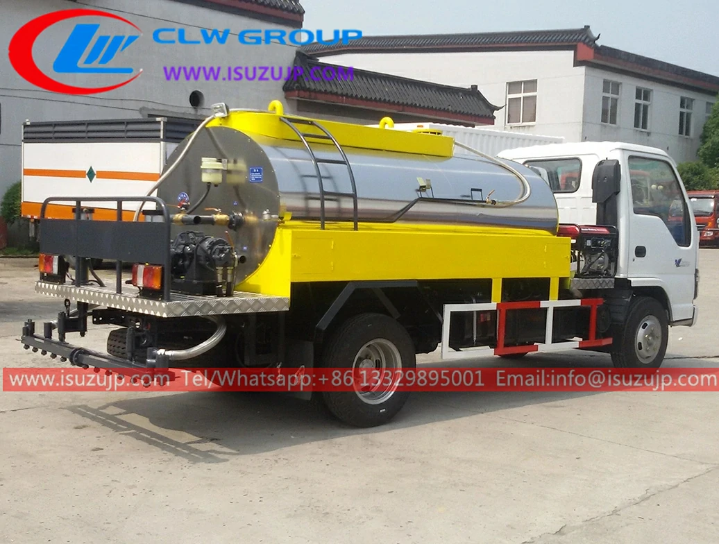 ISUZU 3000liters bitumen distributor truck for sale Philippines ISUZU 3000liters bitumen distributor truck for sale Philippines