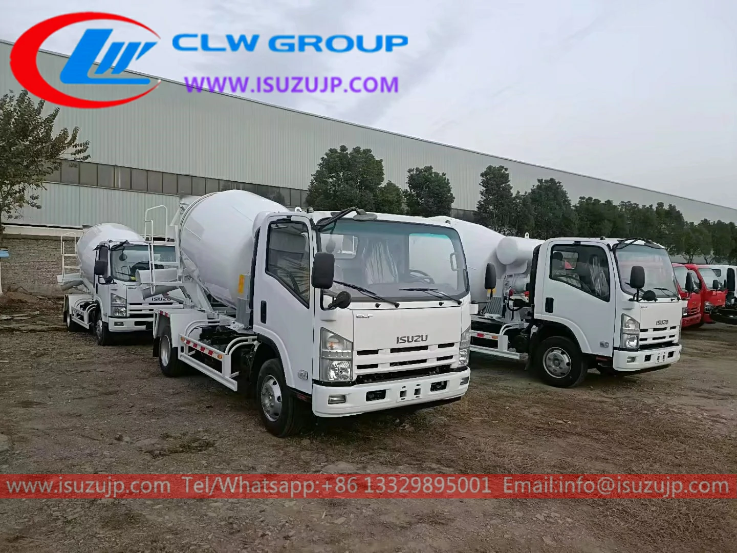 ISUZU NPR 3-5cbm mini ready cement mixer lorry Philippines ISUZU NPR 3-5cbm mini ready cement mixer lorry Philippines