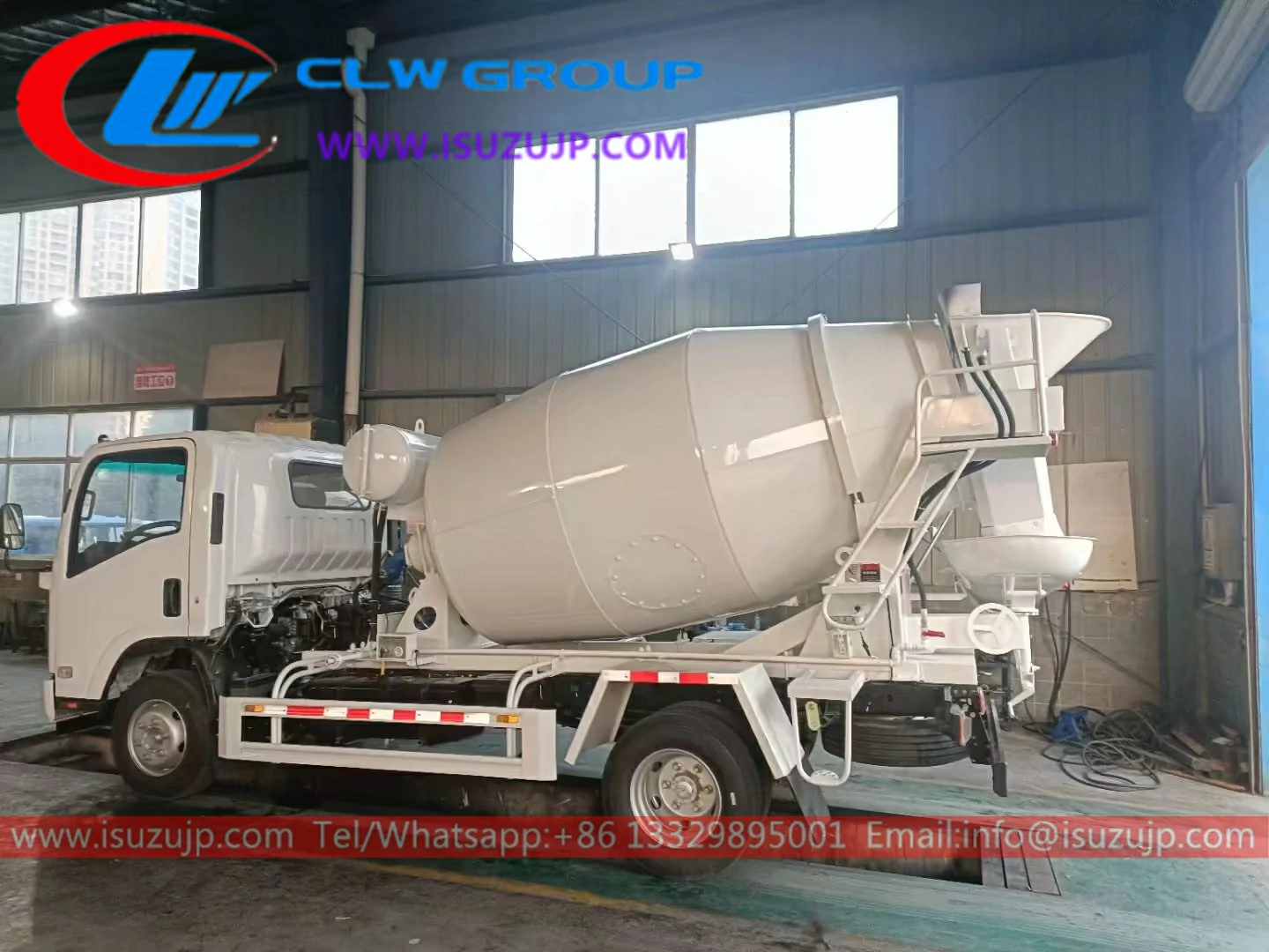 ISUZU NPR 3-5cbm mini ready cement mixer truck Philippines ISUZU NPR 3-5cbm mini ready cement mixer truck Philippines