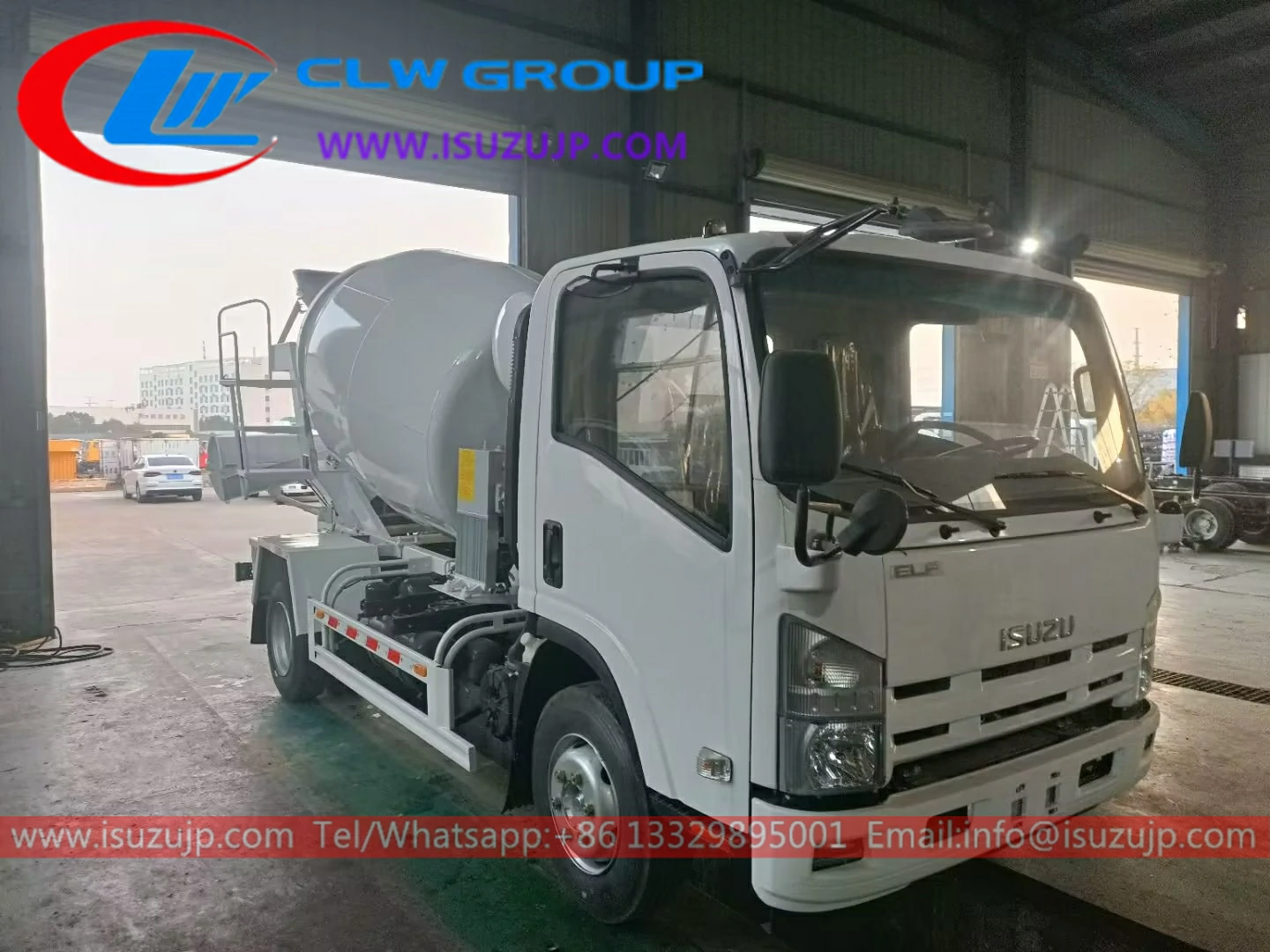 ISUZU NPR 3-5cbm small ready volumetric concrete truck Philippines ISUZU NPR 3-5cbm small ready volumetric concrete truck Philippines