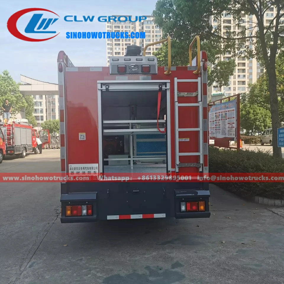 ISUZU small Emergency Rescue Fire engine with 3Tons Crane and Winch Cambodia ISUZU small Emergency Rescue Fire engine with 3Tons Crane and Winch Cambodia