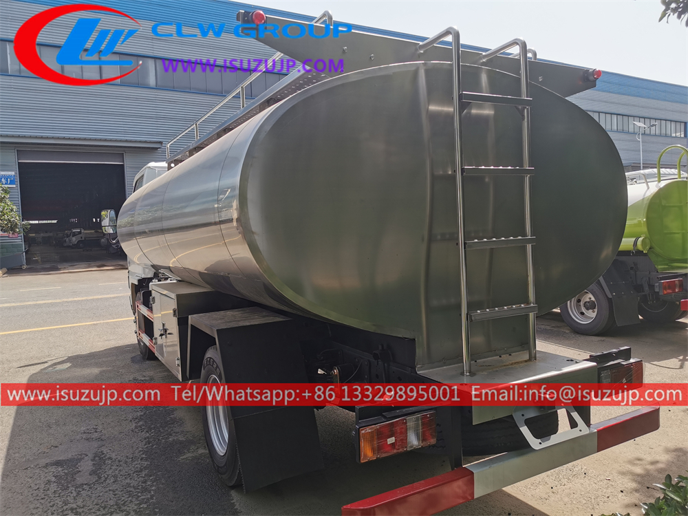 2023 year ISUZU 120HP mini milk tanker truck for sale Uganda (2) 2023 year ISUZU 120HP mini milk tanker truck for sale Uganda (2)