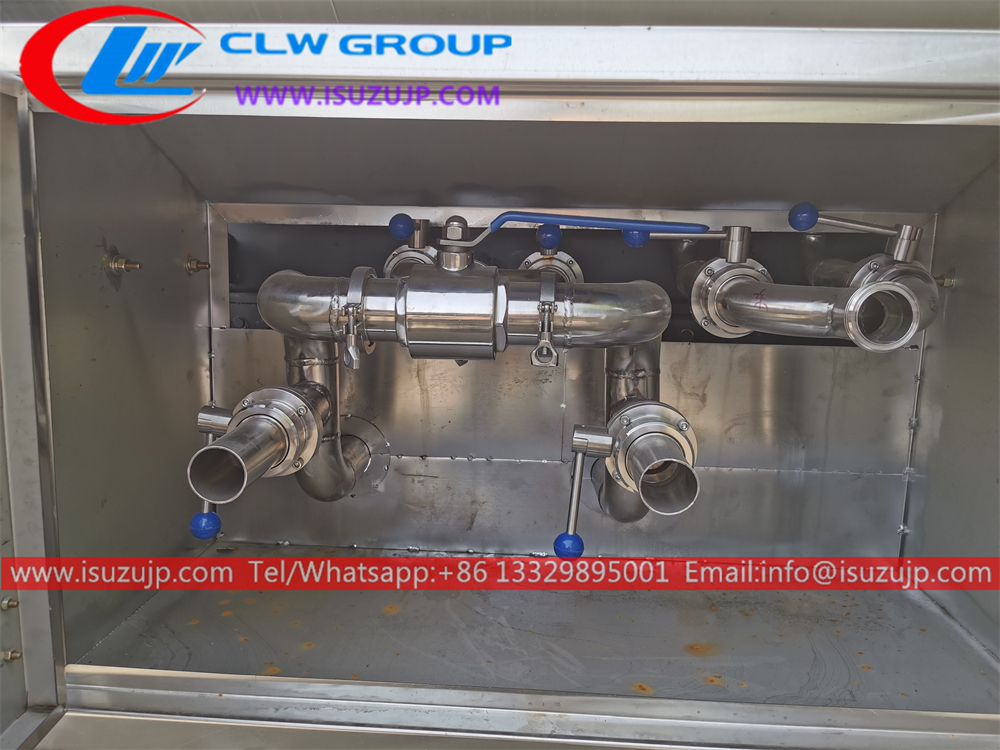 2023 year ISUZU 120HP mini milk truck for sale Uganda 2023 year ISUZU 120HP mini milk truck for sale Uganda