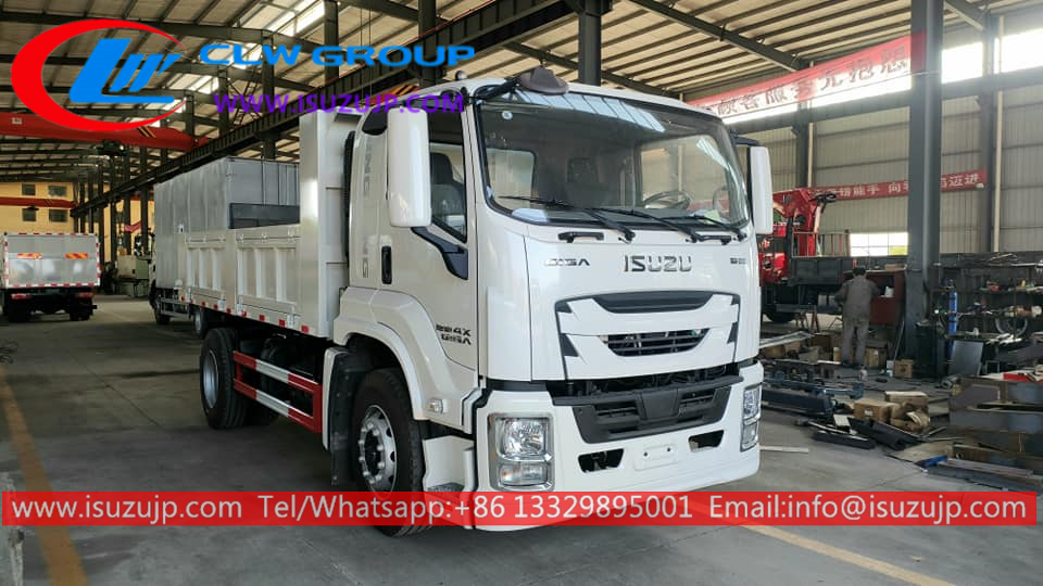 ISUZU GIGA 12 cube side 3 way dump tipper truck for sale the Philippines
