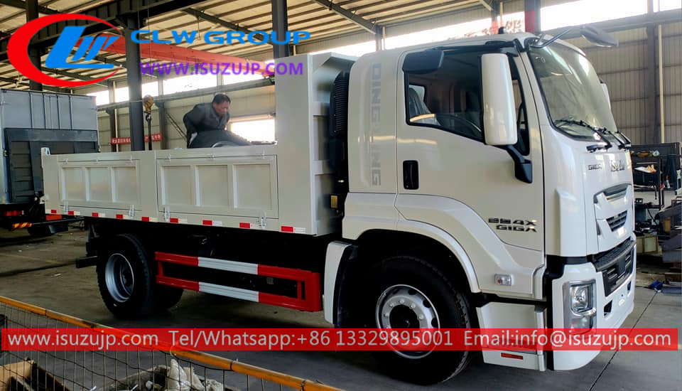 ISUZU GIGA 12m3 side 3 way dump tipper truck for sale the Philippines ISUZU GIGA 12m3 side 3 way dump tipper truck for sale the Philippines