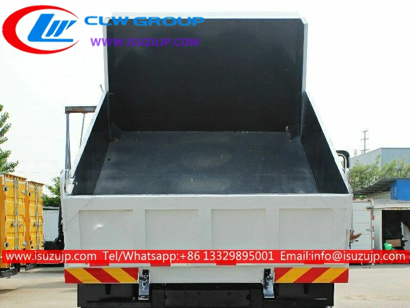 4 wheel drive ISUZU NQR 5 cube military tipper truck for sale 4 wheel drive ISUZU NQR 5 cube military tipper truck for sale