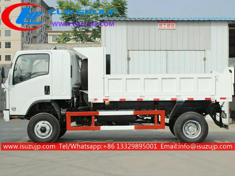 4 wheel drive ISUZU NQR 5m3 military tipper truck for sale 4 wheel drive ISUZU NQR 5m3 military tipper truck for sale