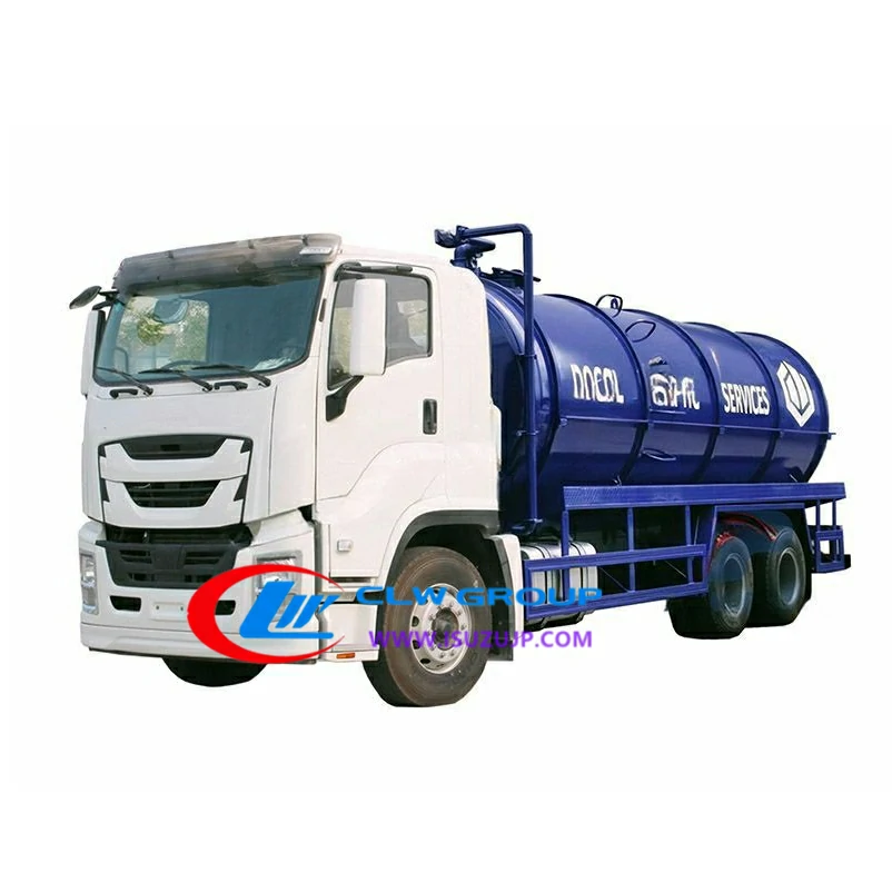 ISUZU GIGA 460HP 20t super sucker vacuum truck ISUZU GIGA 460HP 20t super sucker vacuum truck