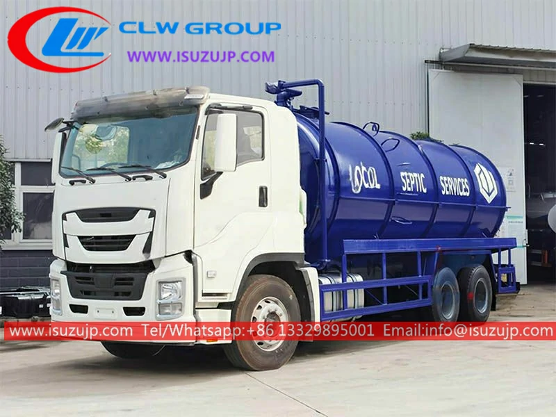 ISUZU GIGA 460HP 20t vac truck ISUZU GIGA 460HP 20t vac truck