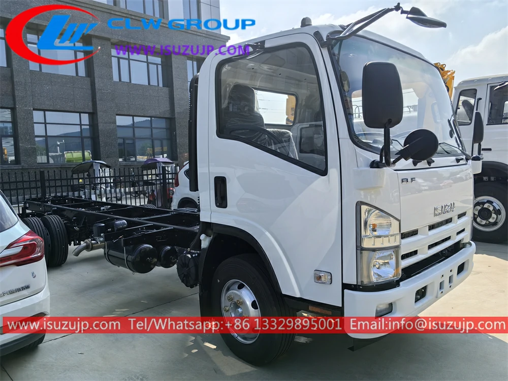 6 wheels Single cab ISUZU light truck chassis for sale 6 wheels Single cab ISUZU light truck chassis for sale