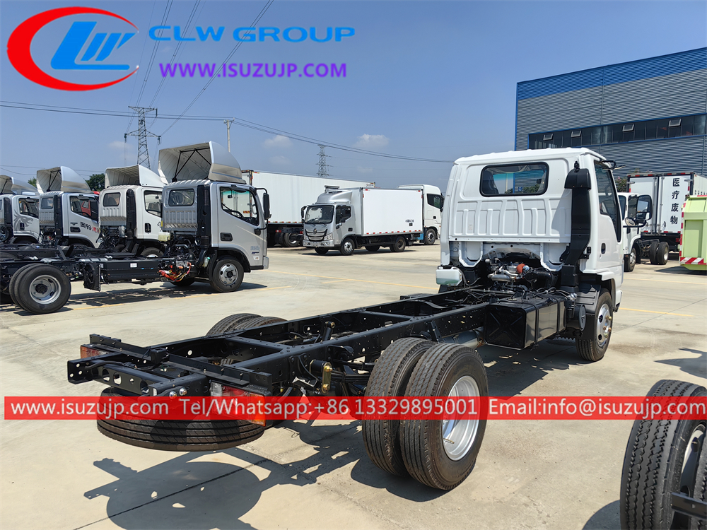 QINGLING ISUZU 3tons Light Duty Commercial Truck Chassis QINGLING ISUZU 3tons Light Duty Commercial Truck Chassis