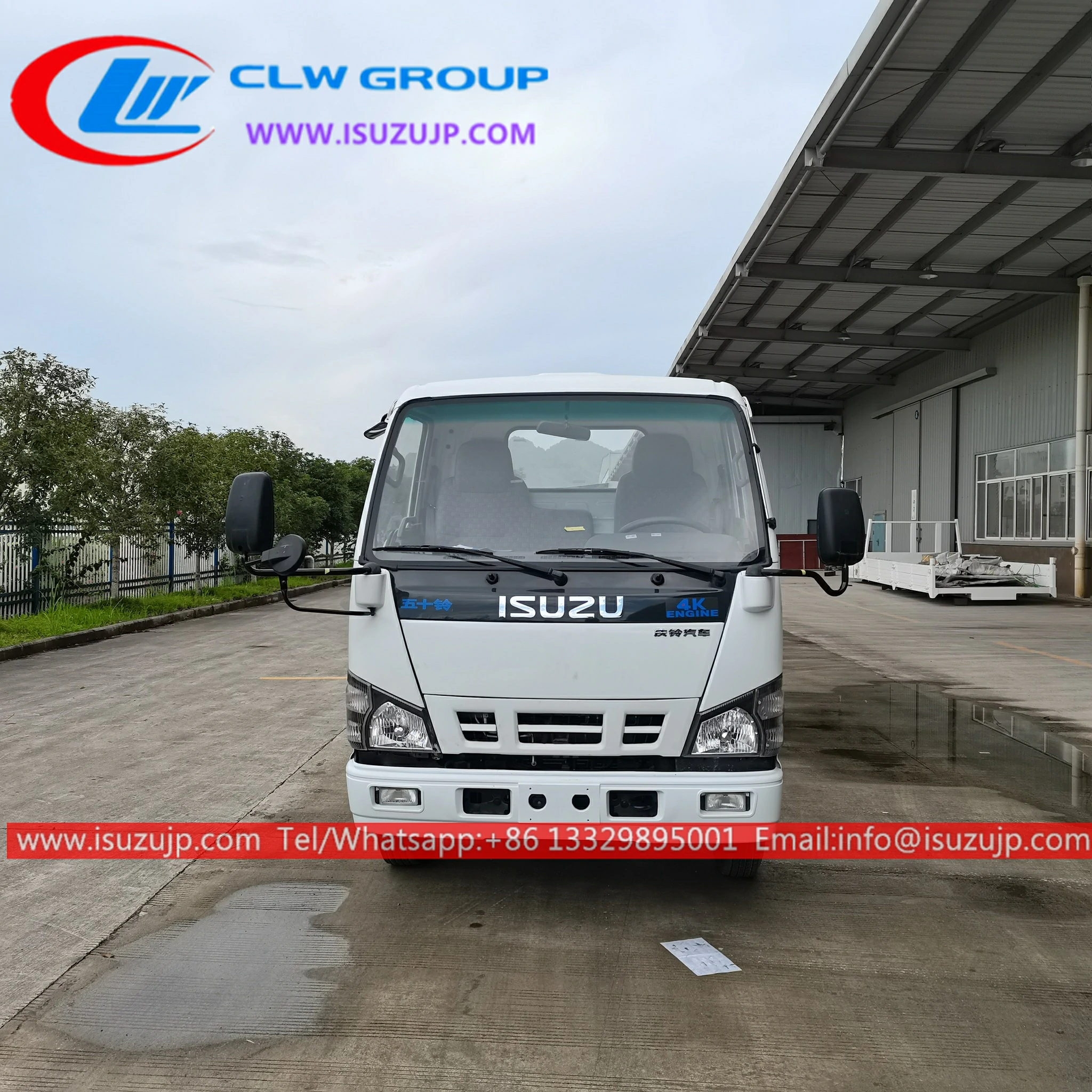 QINGLING ISUZU 600P 6Wheels 5T Commercial Truck Chassis QINGLING ISUZU 600P 6Wheels 5T Commercial Truck Chassis