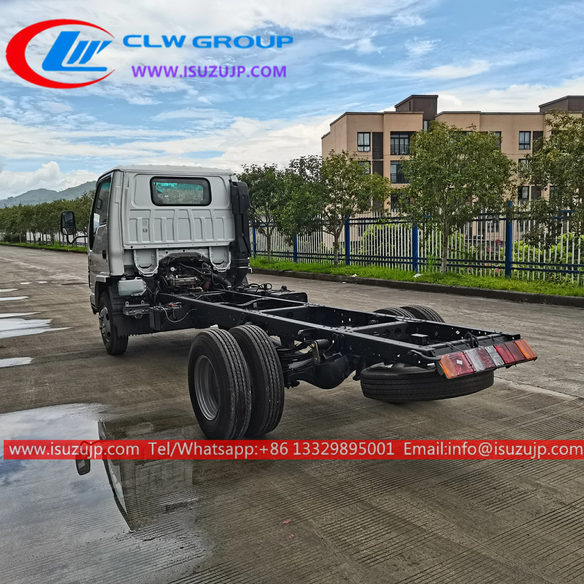 QINGLING ISUZU NKR 600P 4x2 5T Commercial Truck Chassis QINGLING ISUZU NKR 600P 4x2 5T Commercial Truck Chassis