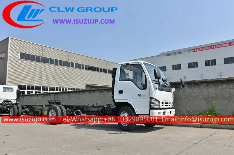 QINGLING ISUZU NKR 600P 6Wheels Commercial Truck Chassis QINGLING ISUZU NKR 600P 6Wheels Commercial Truck Chassis