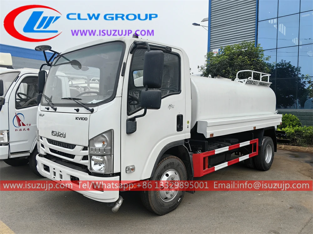 ISUZU NMR 5cbm potable water tank truck ISUZU NMR 5cbm potable water tank truck
