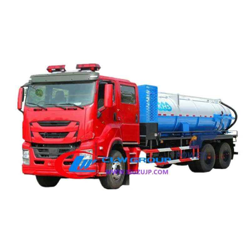 Isuzu FVZ double cabin 20000liters septic pump truck for sale in south africa Isuzu FVZ double cabin 20000liters septic pump truck for sale in south africa