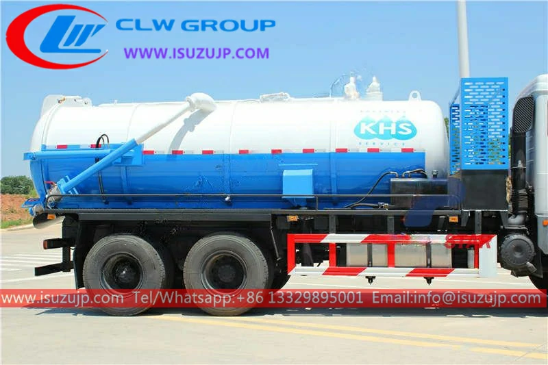 Isuzu FVZ double cabin 20000liters septic tank cleaning truck for sale in south africa Isuzu FVZ double cabin 20000liters septic tank cleaning truck for sale in south africa