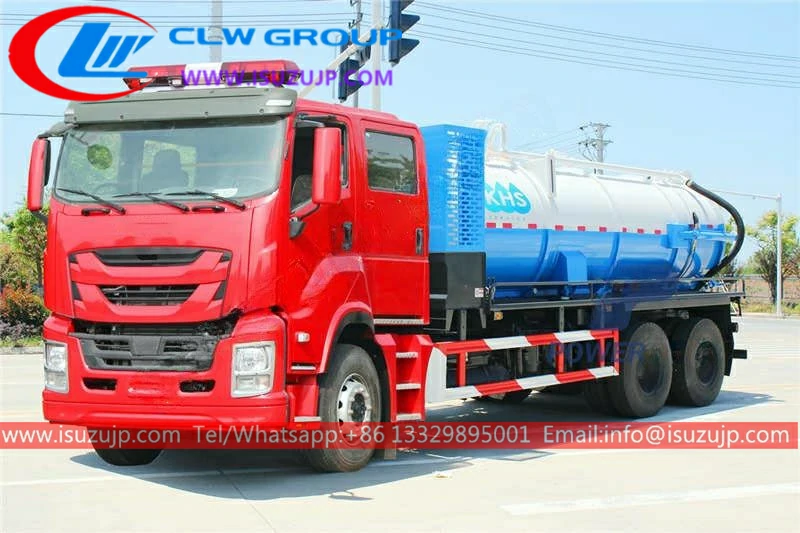 Isuzu FVZ double cabin 20000liters septic tank truck for sale in south africa Isuzu FVZ double cabin 20000liters septic tank truck for sale in south africa