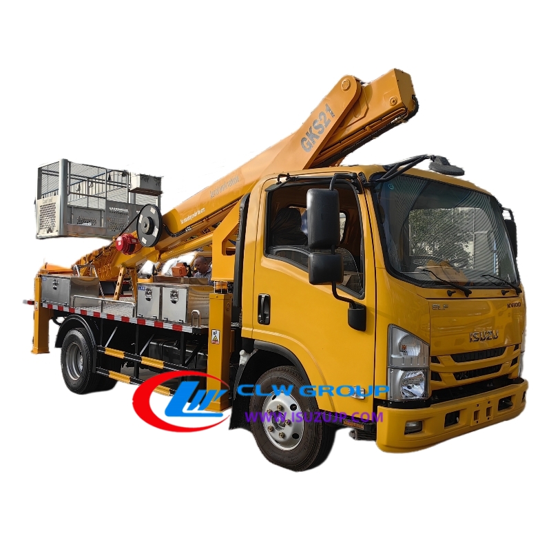 ISUZU NMR 19m 20m 21m boom lift truck ISUZU NMR 19m 20m 21m boom lift truck