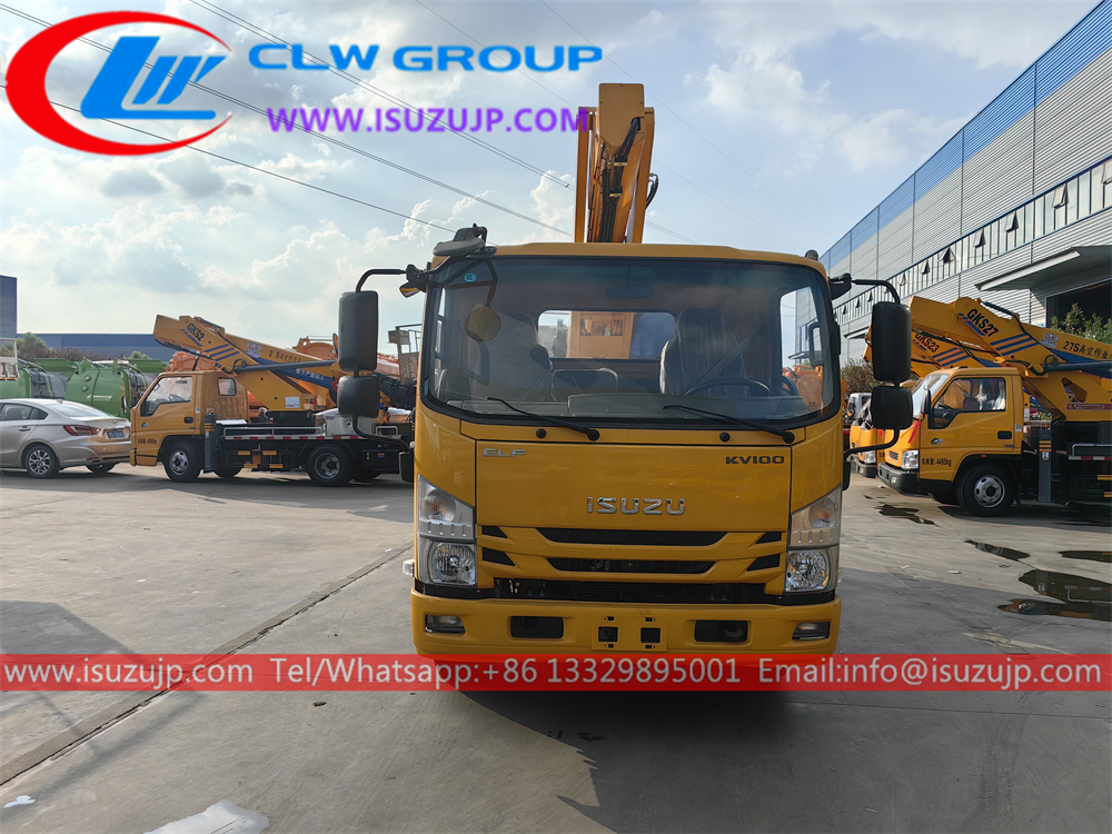 ISUZU NMR 19m boom lift truck ISUZU NMR 19m boom lift truck
