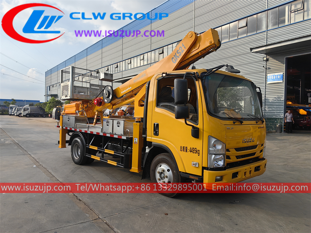 ISUZU NMR 20m boom lift truck ISUZU NMR 20m boom lift truck