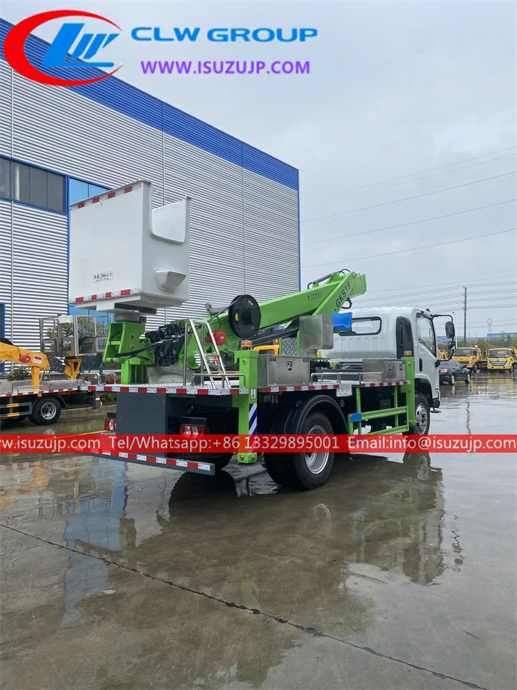 4x4 18meters Isuzu telescopic boom high-altitude working truck 4x4 18meters Isuzu telescopic boom high-altitude working truck