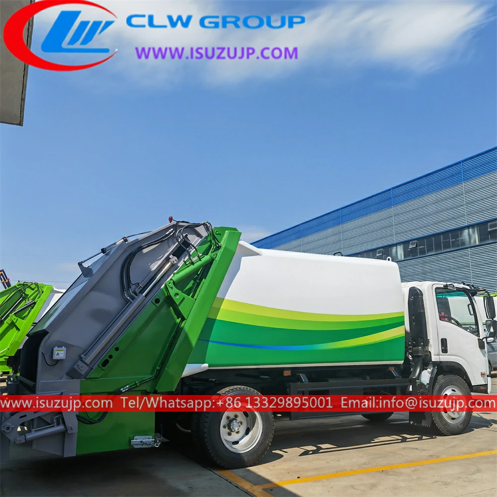 ISUZU ELF 8cbm garbage Compactor Truck ISUZU ELF 8cbm garbage Compactor Truck