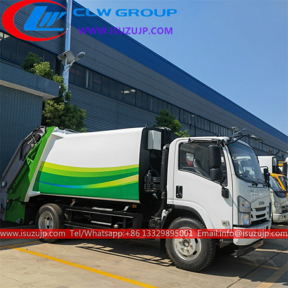 ISUZU ELF 8cbm refuse Compactor Truck ISUZU ELF 8cbm refuse Compactor Truck