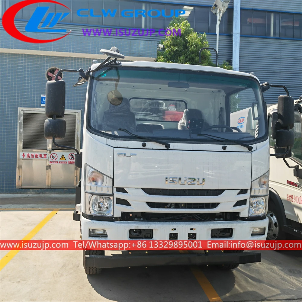 ISUZU ELF 8cbm trash Compactor Truck ISUZU ELF 8cbm trash Compactor Truck