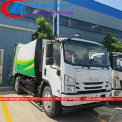 ISUZU ELF 8cbm waste Compactor Truck