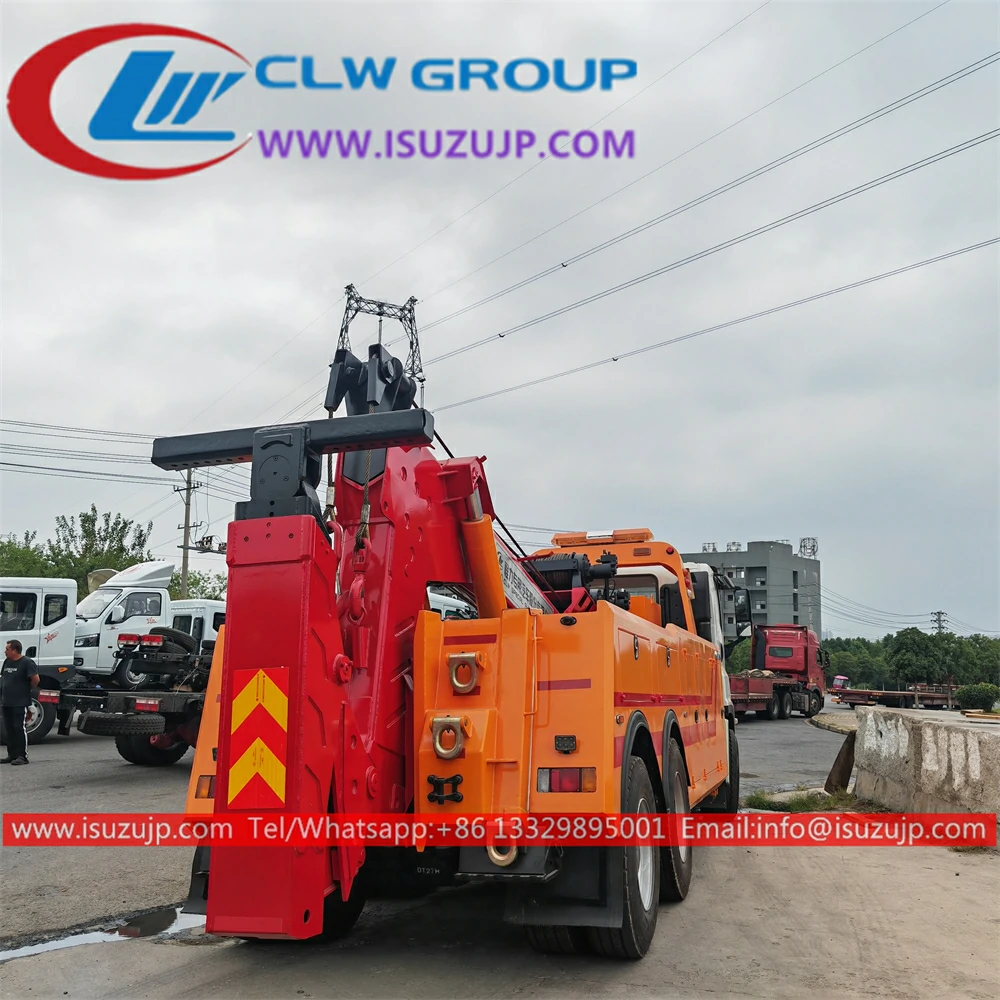 12 wheels ISUZU GIGA 30 ton Rollback Tow Recovery Wrecker Truck 12 wheels ISUZU GIGA 30 ton Rollback Tow Recovery Wrecker Truck
