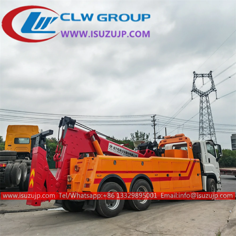 8x4 ISUZU GIGA 30 ton Tow Recovery Wrecker Truck 8x4 ISUZU GIGA 30 ton Tow Recovery Wrecker Truck